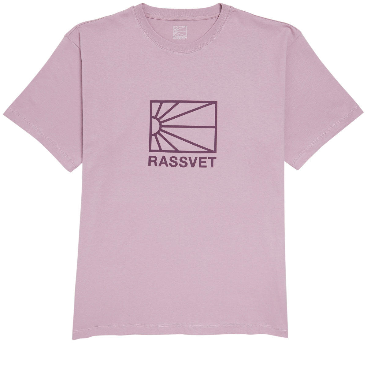 Rassvet Big Logo T-Shirt - Pink image 1