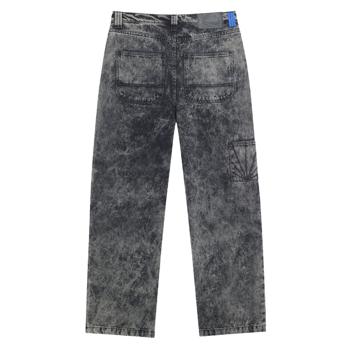 Rassvet Acid Wash Carpenter Work Denim Woven Jeans - Grey – Daddies Board Shop