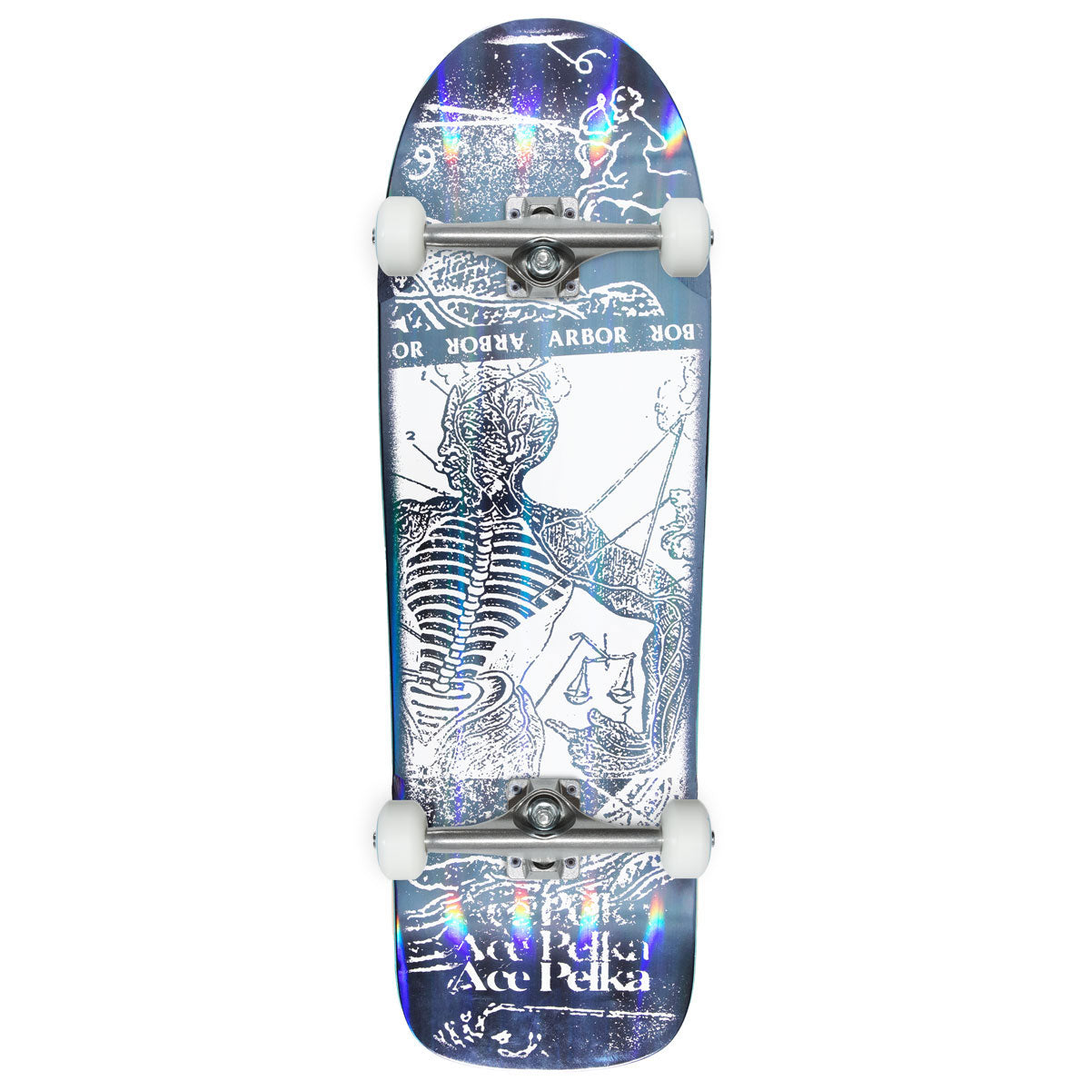 Arbor Ace Pelka Anatomy Skateboard Complete - 9.75