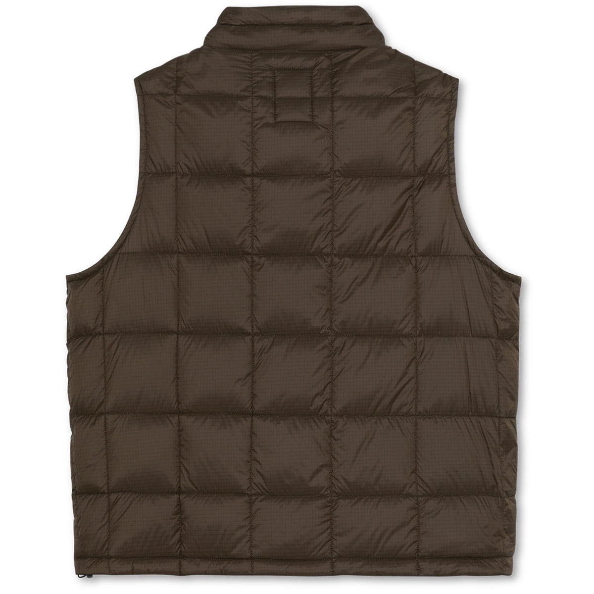 Polar Lightweight Puffer Vest Jacket - Brown image 2
