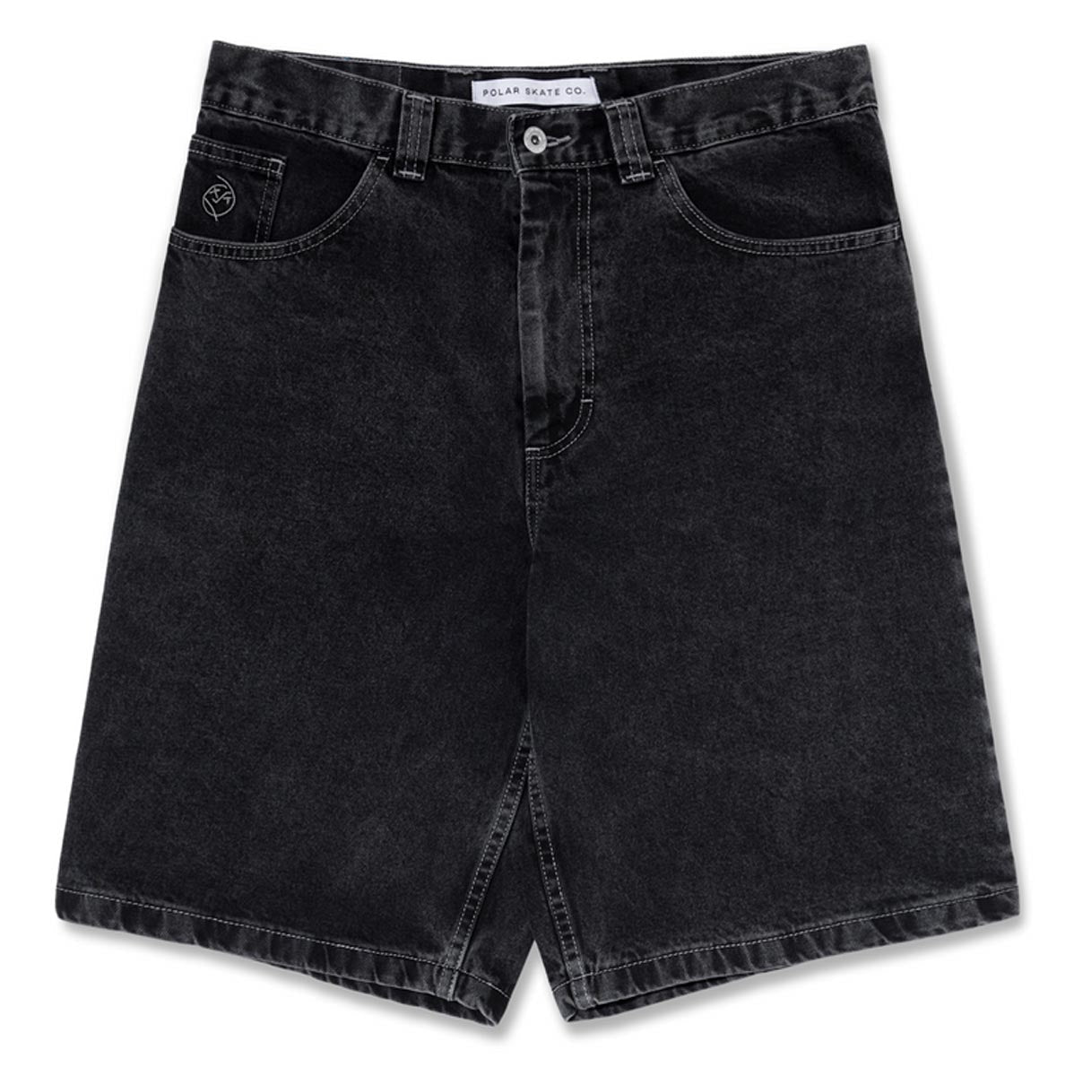 Polar Big Boy Shorts - Silver Black image 1