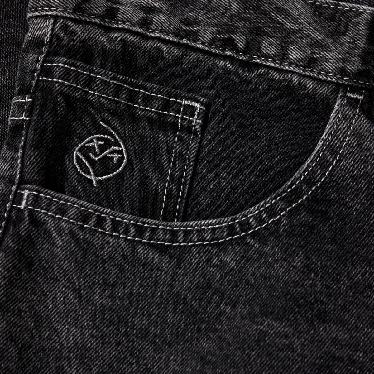Polar Big Boy Shorts - Silver Black image 3