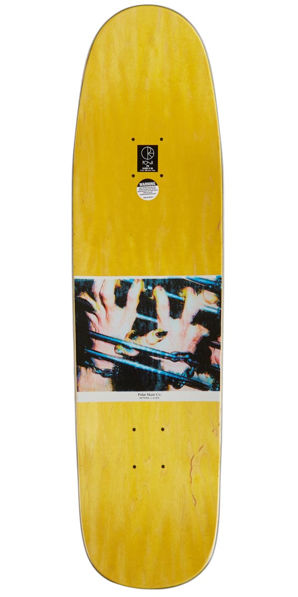 Polar Paul Grund Tweaked Hands on a P9 Skateboard Deck - 8.625