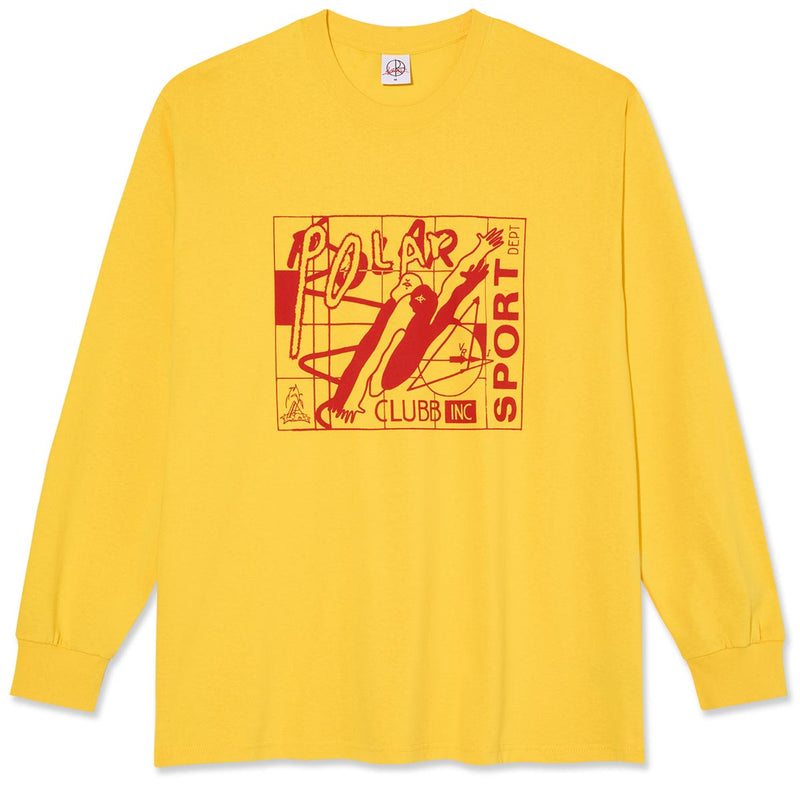Polar Clubb Inc Long Sleeve T-Shirt - Lemon