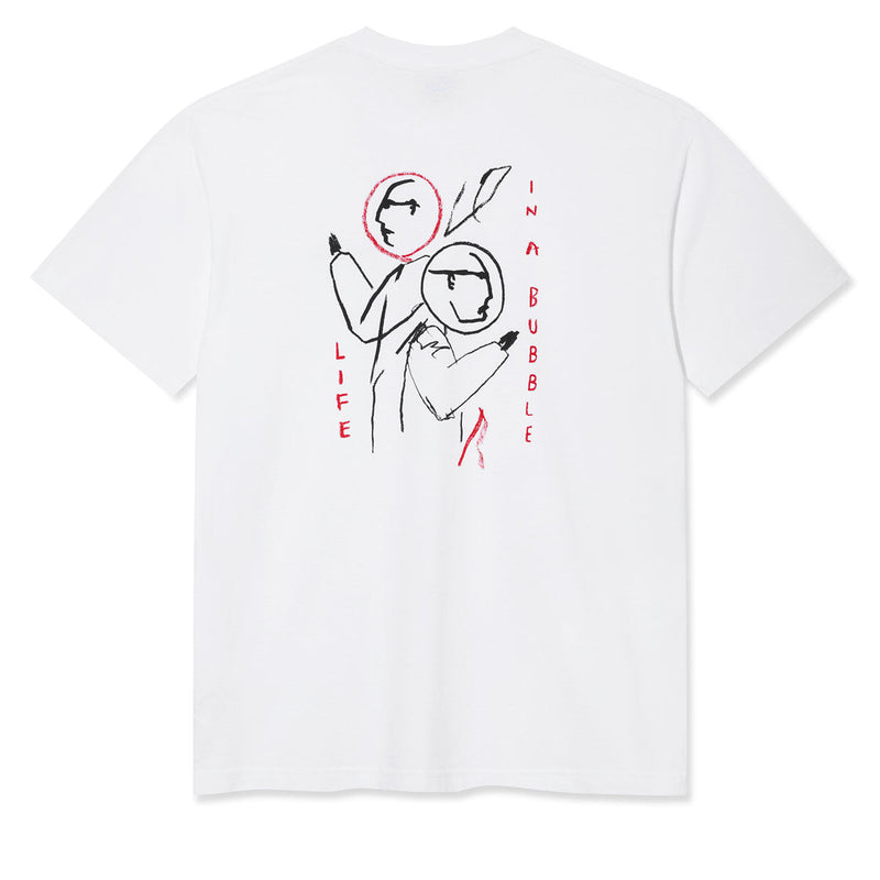 Polar Life in a Bubble T-Shirt - White