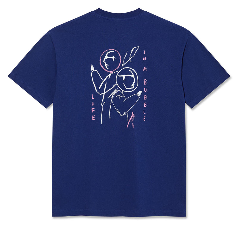 Polar Life in a Bubble T-Shirt - Deep Royal Blue