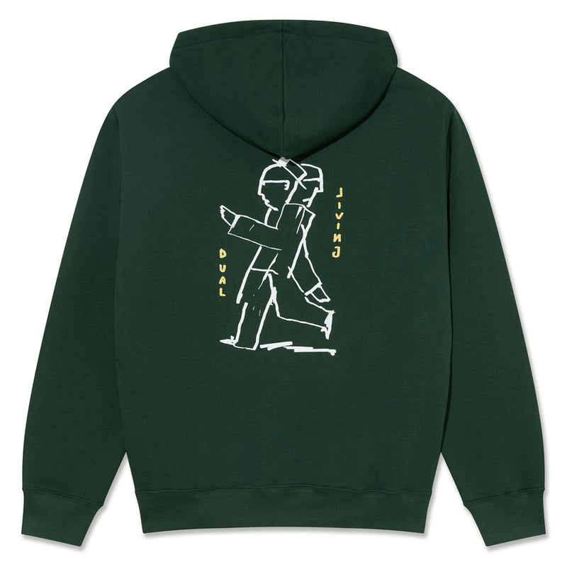 Polar Dual Living Dave Hoodie - Dark Green