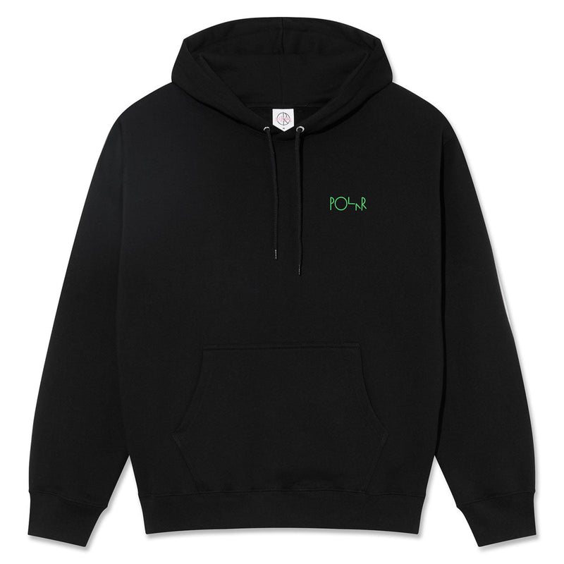 Polar Ourselves Collage Fill Logo Dave Hoodie - Black