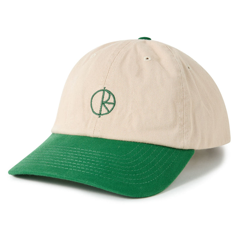 Polar Stroke Logo Sai Hat - Ecru/Green