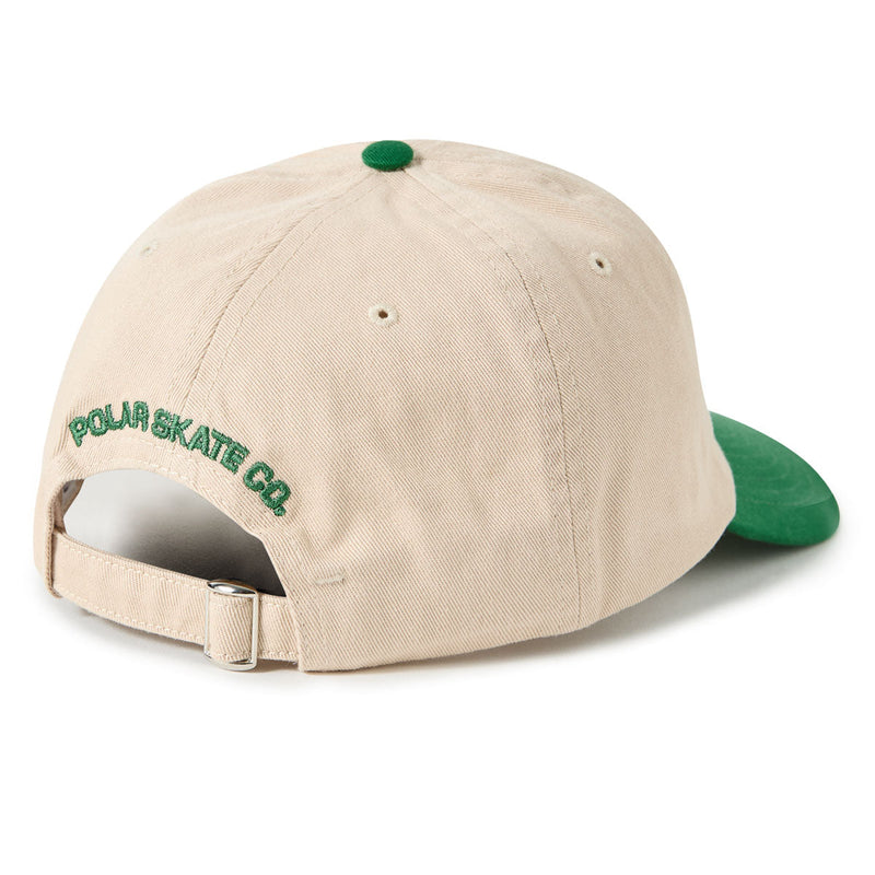 Polar Stroke Logo Sai Hat - Ecru/Green