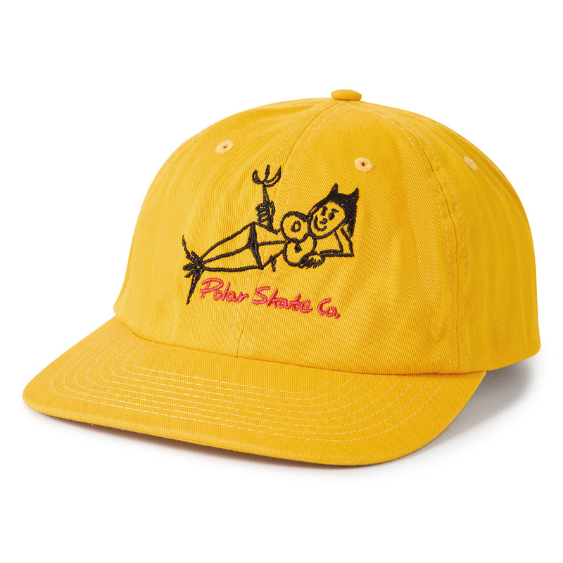 Polar Devil Woman Michael Hat - Yellow