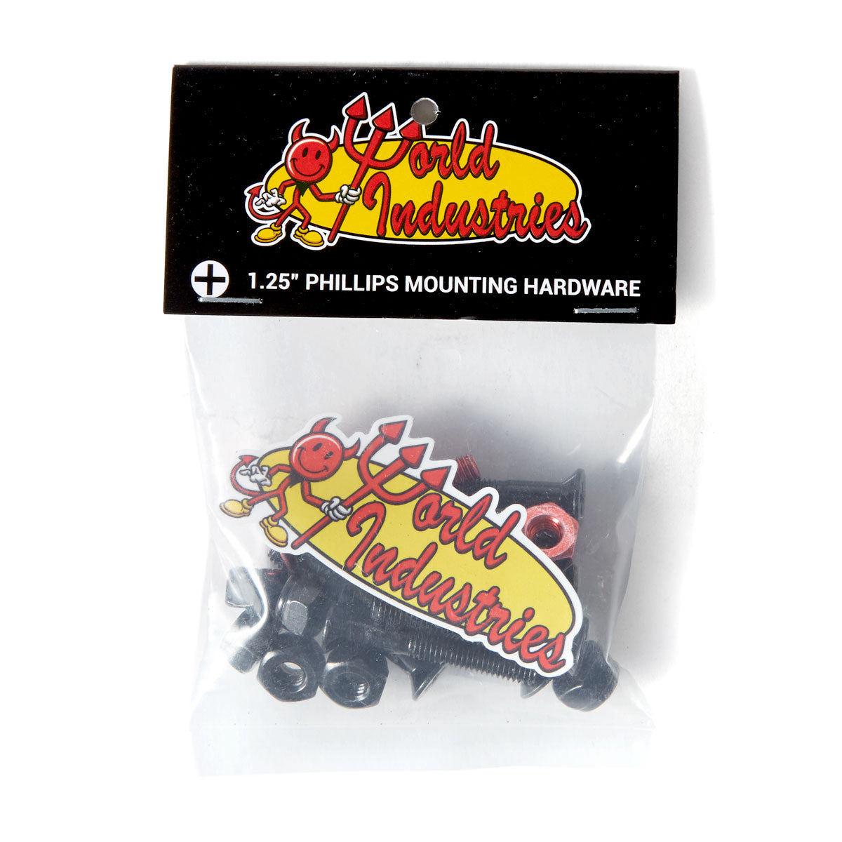 World Industries Phillips Bolts Hardware - 1.25