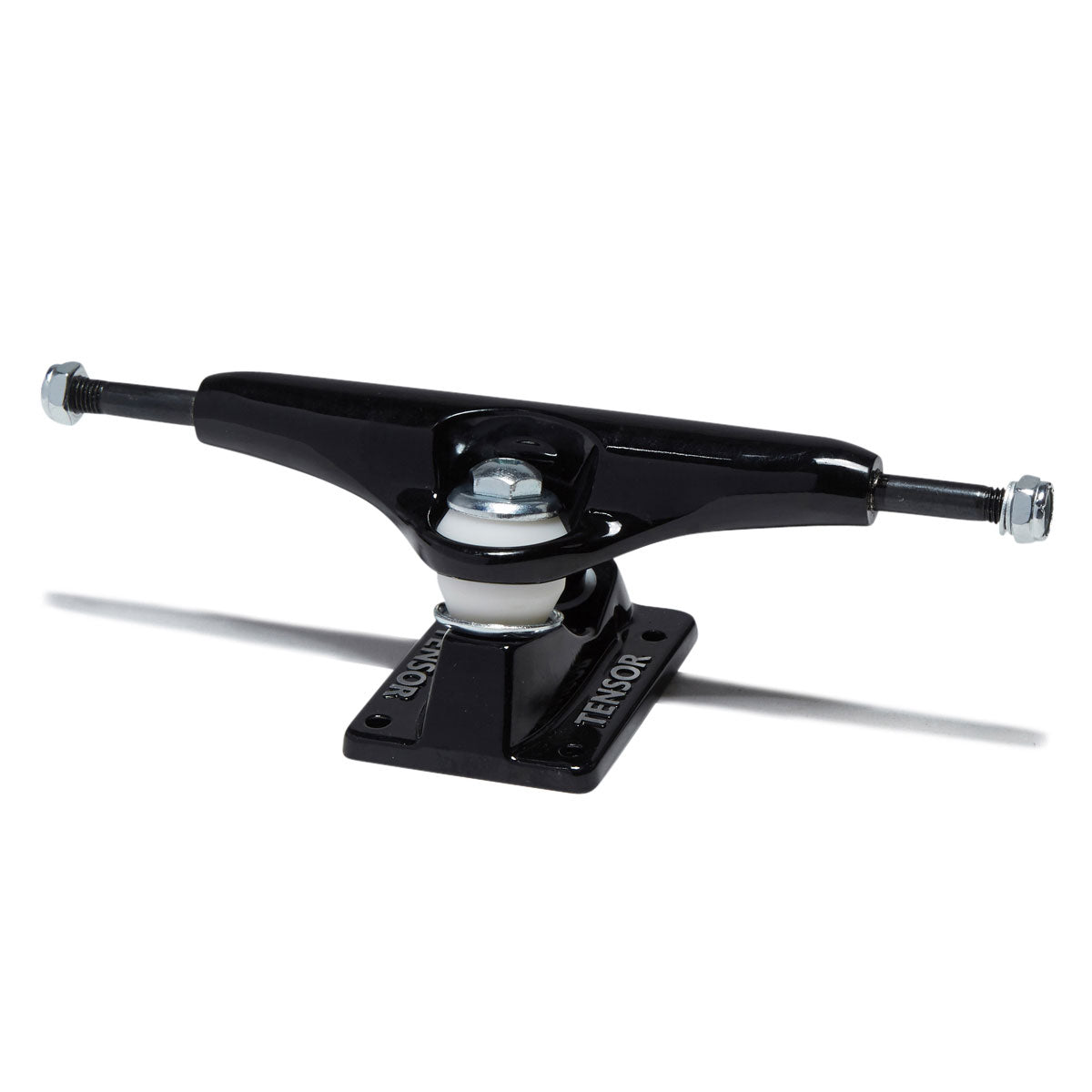 Tensor Inverted Kingpin Skateboard Trucks - Black/Silver - 5.25