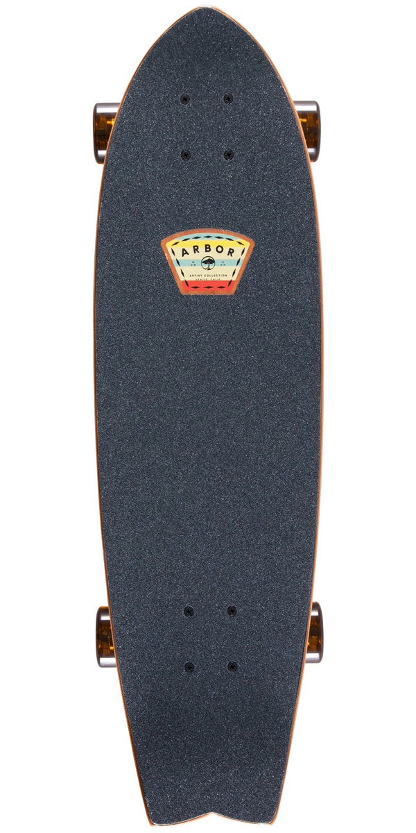 Arbor Jess Mudgett Sizzler Prebuilt Longboard Complete image 2