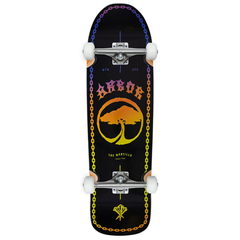 Arbor Linked Martillo Longboard Cruiser Complete - 9.00