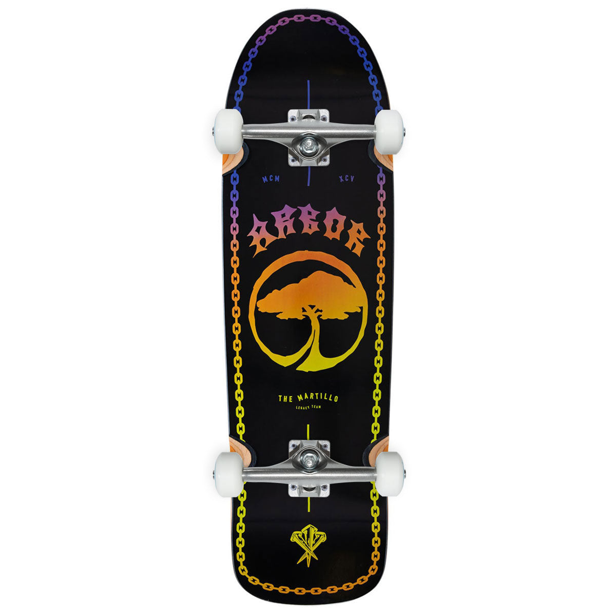 Arbor Linked Martillo Longboard Cruiser Complete - 9.00