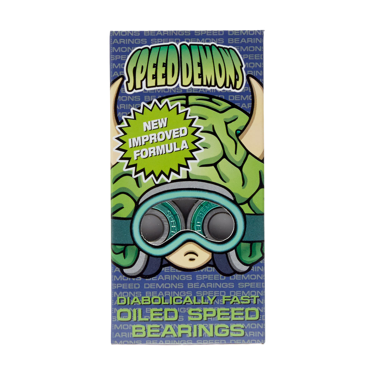 Speed Demons Brainiac Abec 5 Bearings - Green image 1