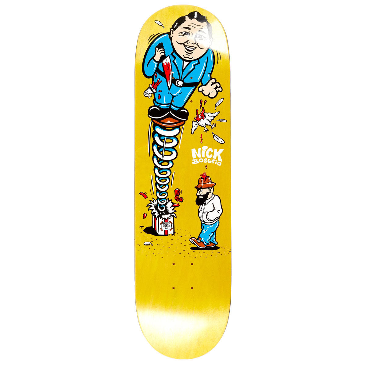 Polar Nick Boserio Surprise Skateboard Deck - 8.625