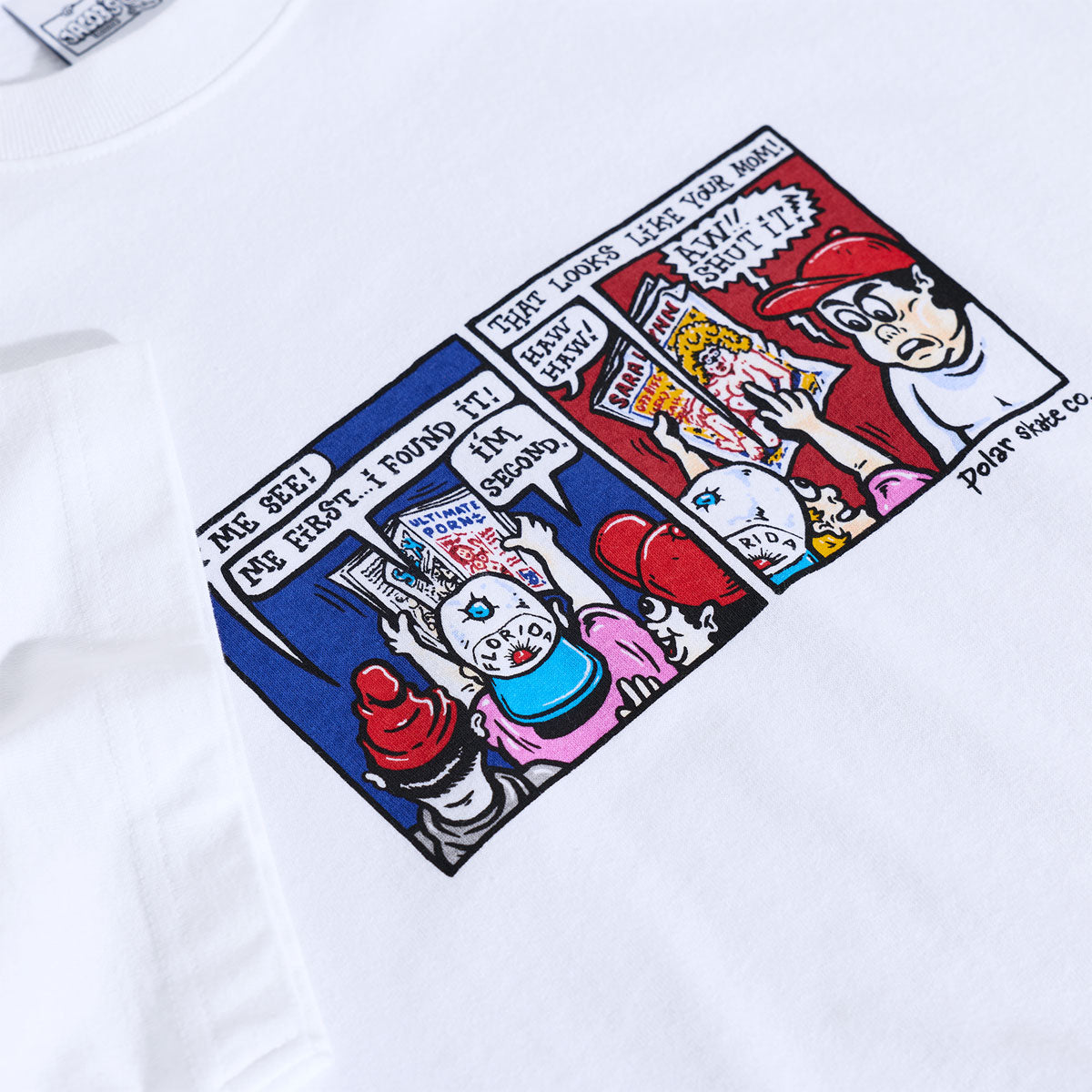 Polar Shut It! T-Shirt - White image 2