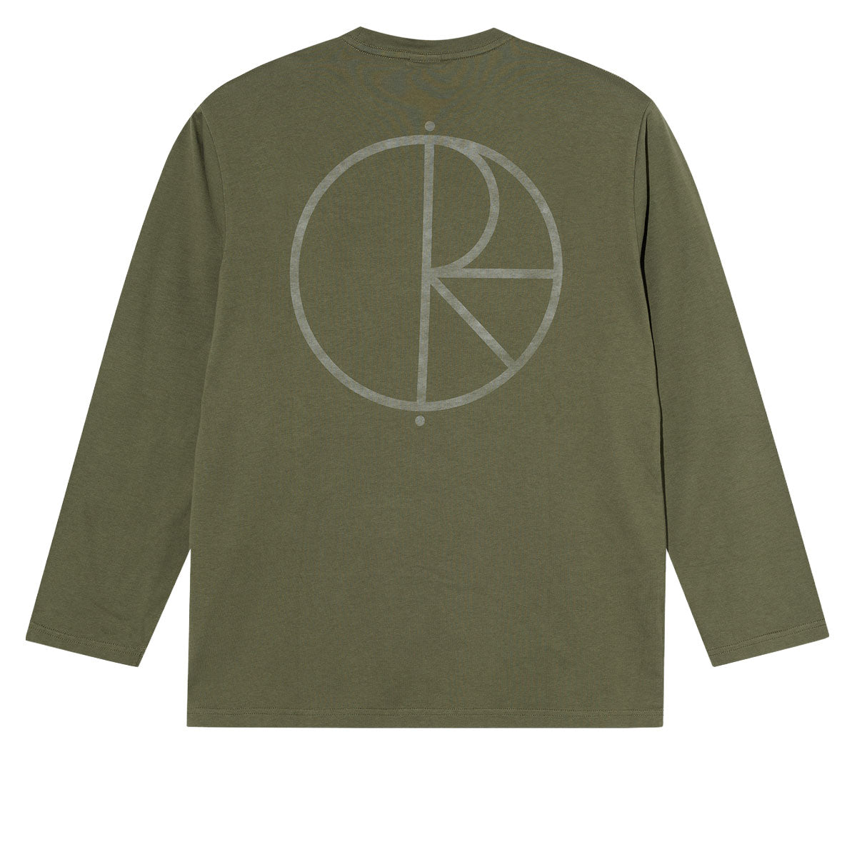 Polar Steve Stroke Logo Long Sleeve T-Shirt - Army Green image 1