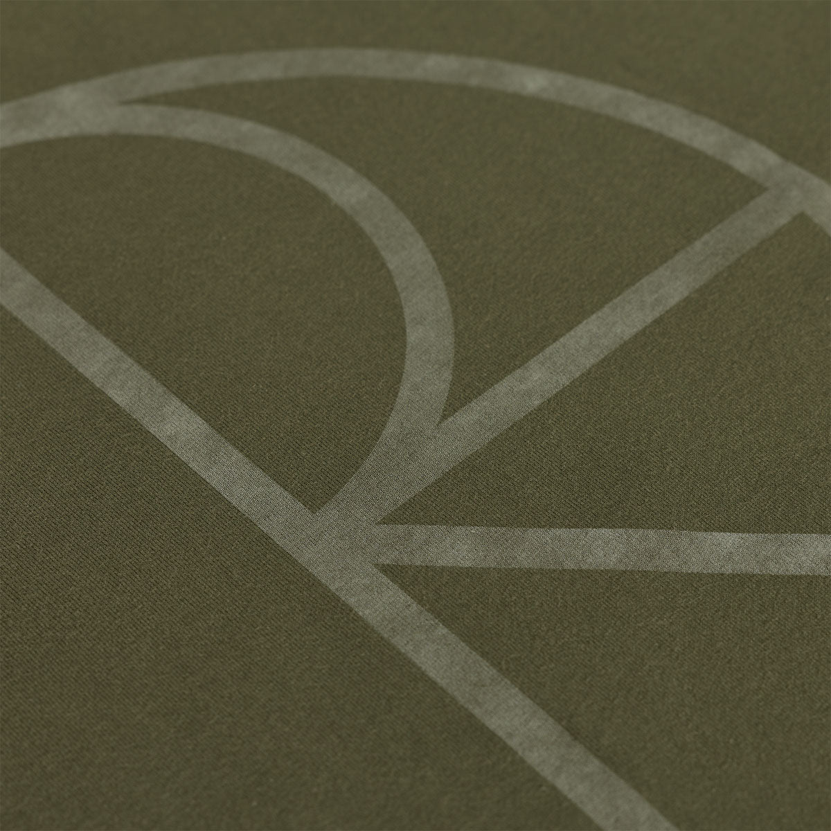 Polar Steve Stroke Logo Long Sleeve T-Shirt - Army Green image 3