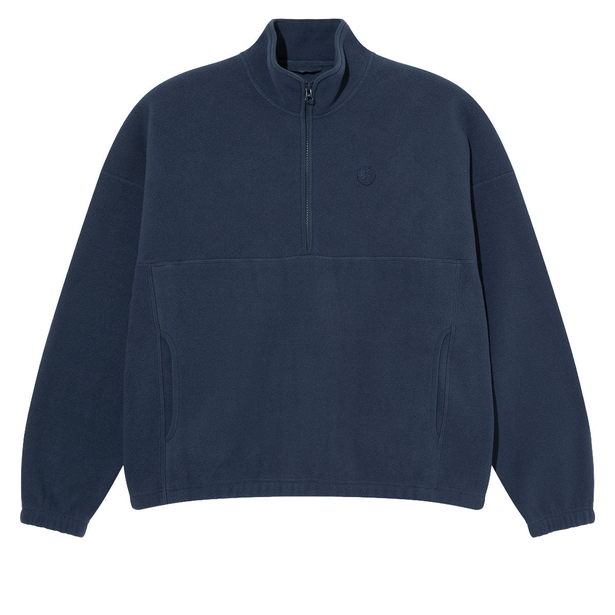 Polar Ivan Half Zip Sweatshirt - Grey Blue image 1