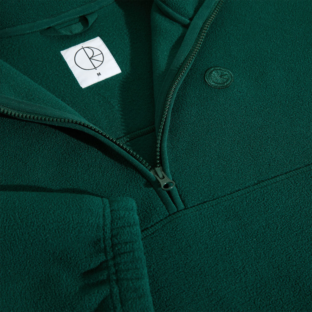 Polar Ivan Half Zip Sweatshirt - Dark Emerald image 4