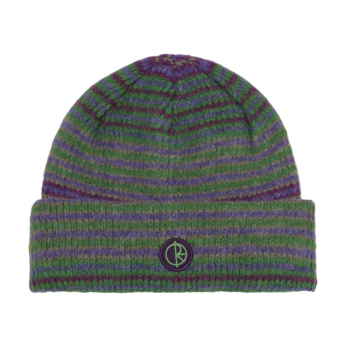 Polar George Beanie - Purple/Green image 1