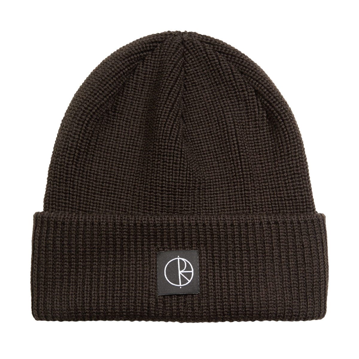 Polar Double Fold Merino Beanie - Brown image 1