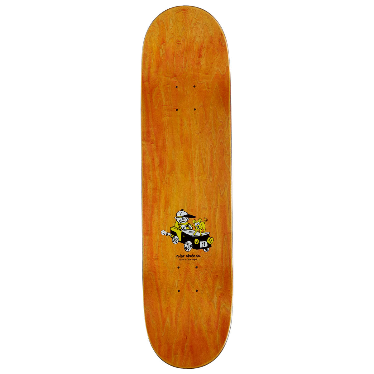 Polar Emile Laurent Crooks Skateboard Complete - Cream - 8.125