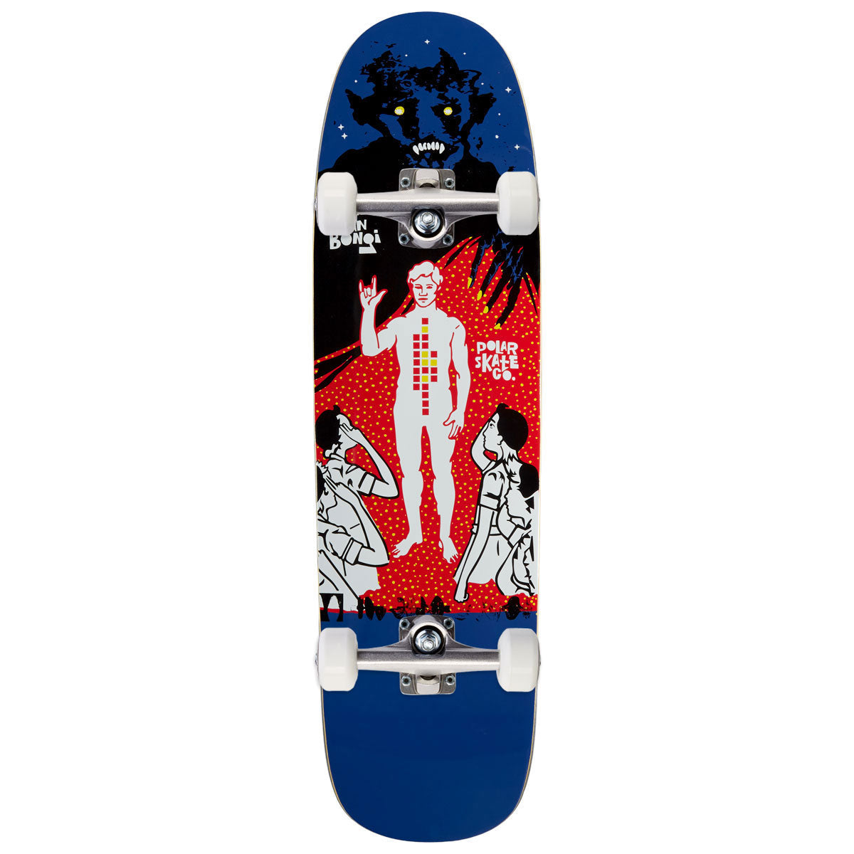 Polar Shin Sanbongi Fanzilla P9 Shape Skateboard Complete - 8.625