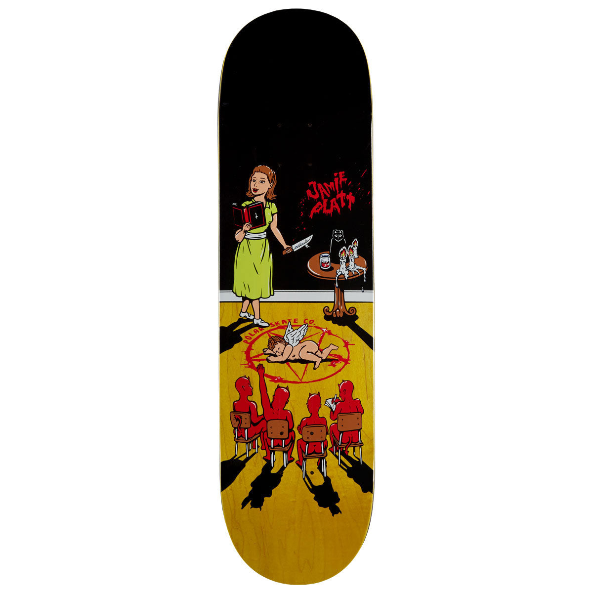 Polar Jamie Platt Sacrifice Skateboard Deck - 8.375
