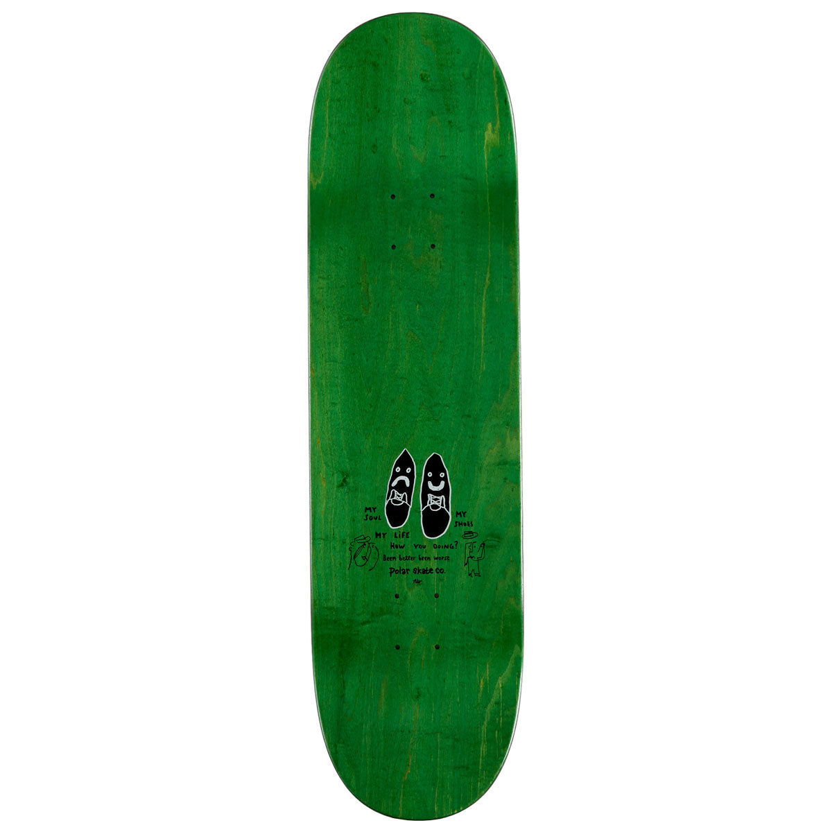 Polar Happy Sad Detroit Skateboard Deck - 8.25