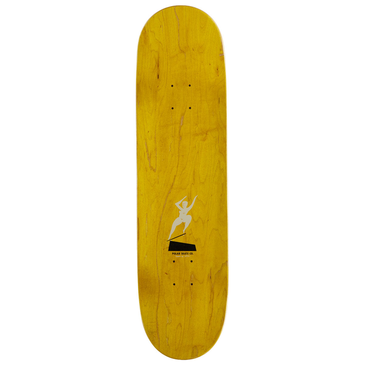 Polar Emile Laurent Crooks Short Skateboard Deck - Blue - 8.50