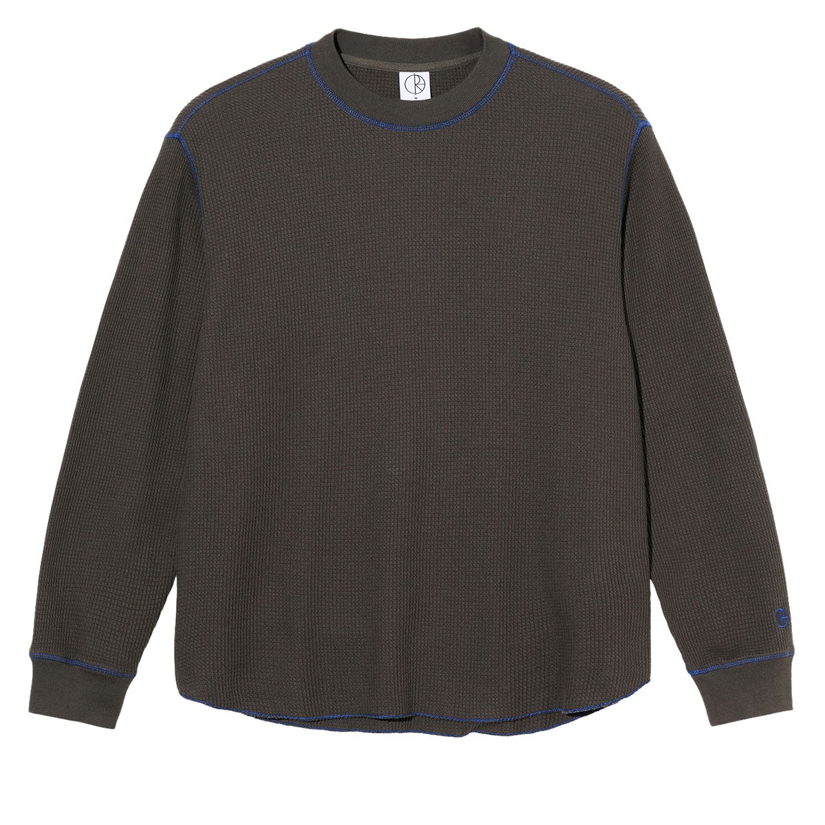Polar Dylan Long Sleeve T-Shirt - Dirty Black/Blue image 1