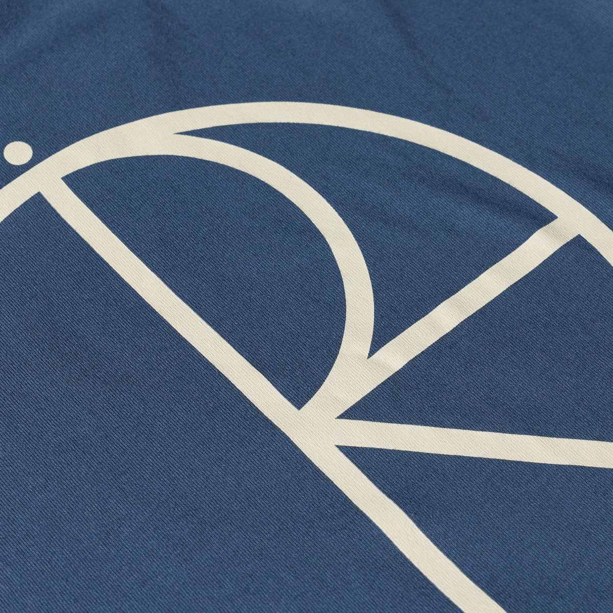 Polar Stroke Logo Contrast T-Shirt - Grey Blue image 4