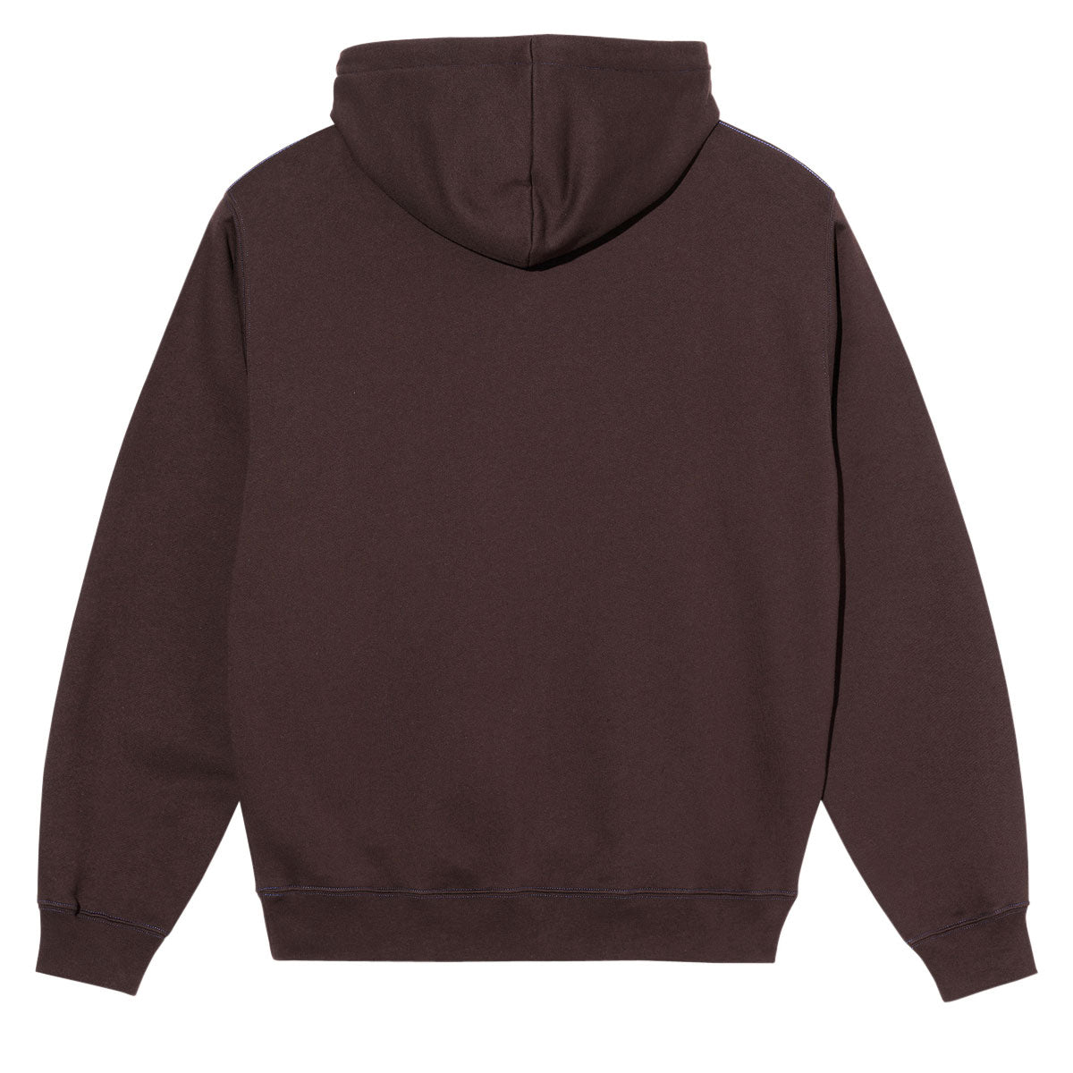 Polar Crude Logo Contrast Dave Hoodie - Chocolate image 3