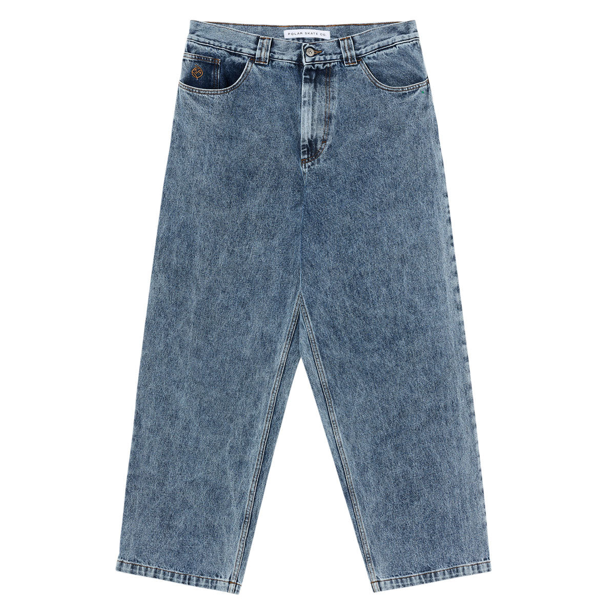 Polar Big Boy Jeans - Heavy Washed Blue image 1