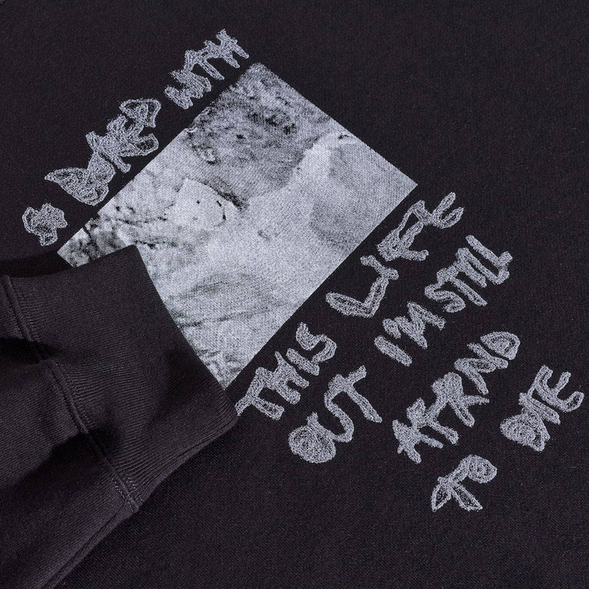 Polar So Bored Dave Crewneck Sweatshirt - Black image 2