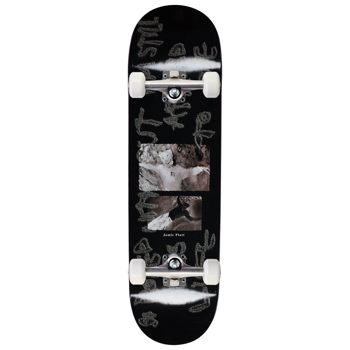 Polar Jamie Platt So Bored Skateboard Complete - Black - 8.50