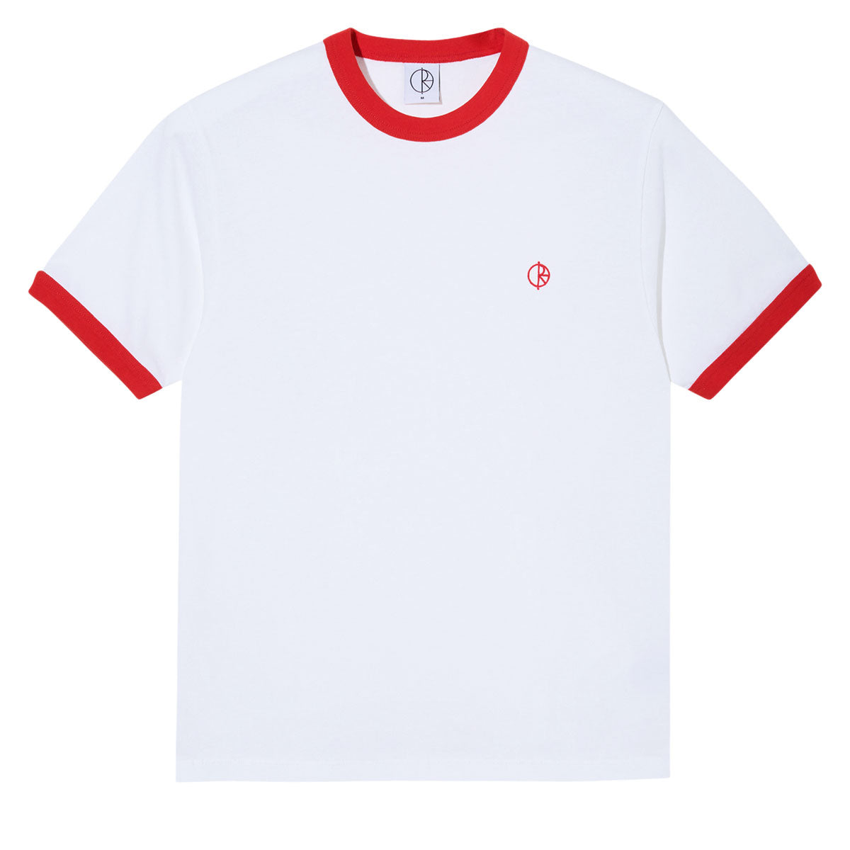 Polar Ringer T-Shirt - White/Red image 1