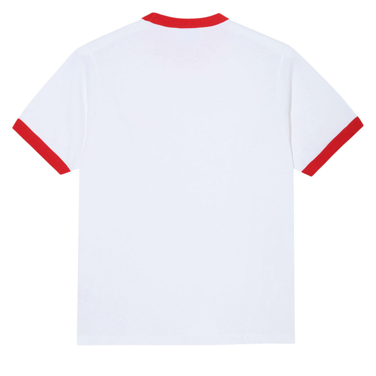 Polar Ringer T-Shirt - White/Red image 3