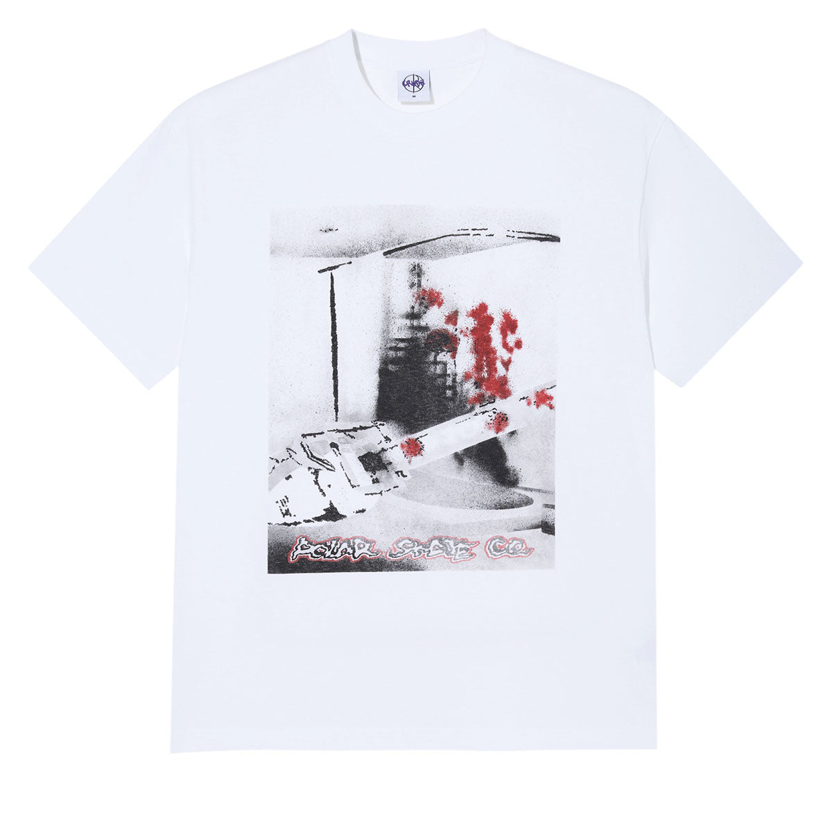 Polar Chainsaw T-Shirt - White image 1