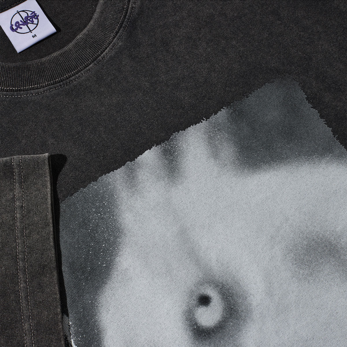 Polar Rabbit T-Shirt - Silver Black image 2