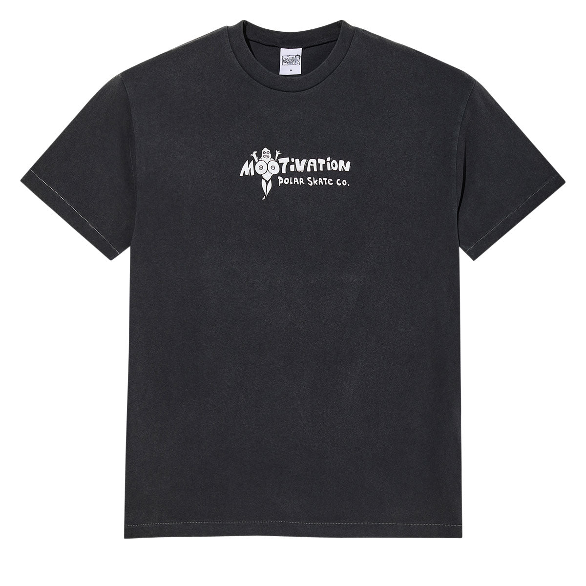 Polar Motivation Band T-Shirt - Silver Black image 1