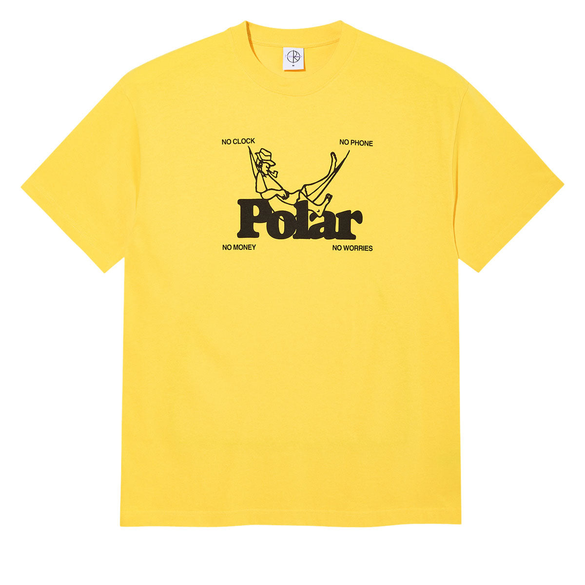 Polar No Worries T-Shirt - Lemon image 1