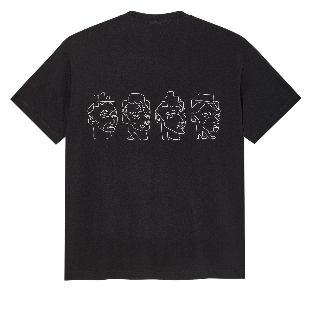 Polar 8 Heads Contrast T-Shirt - Black/White image 2