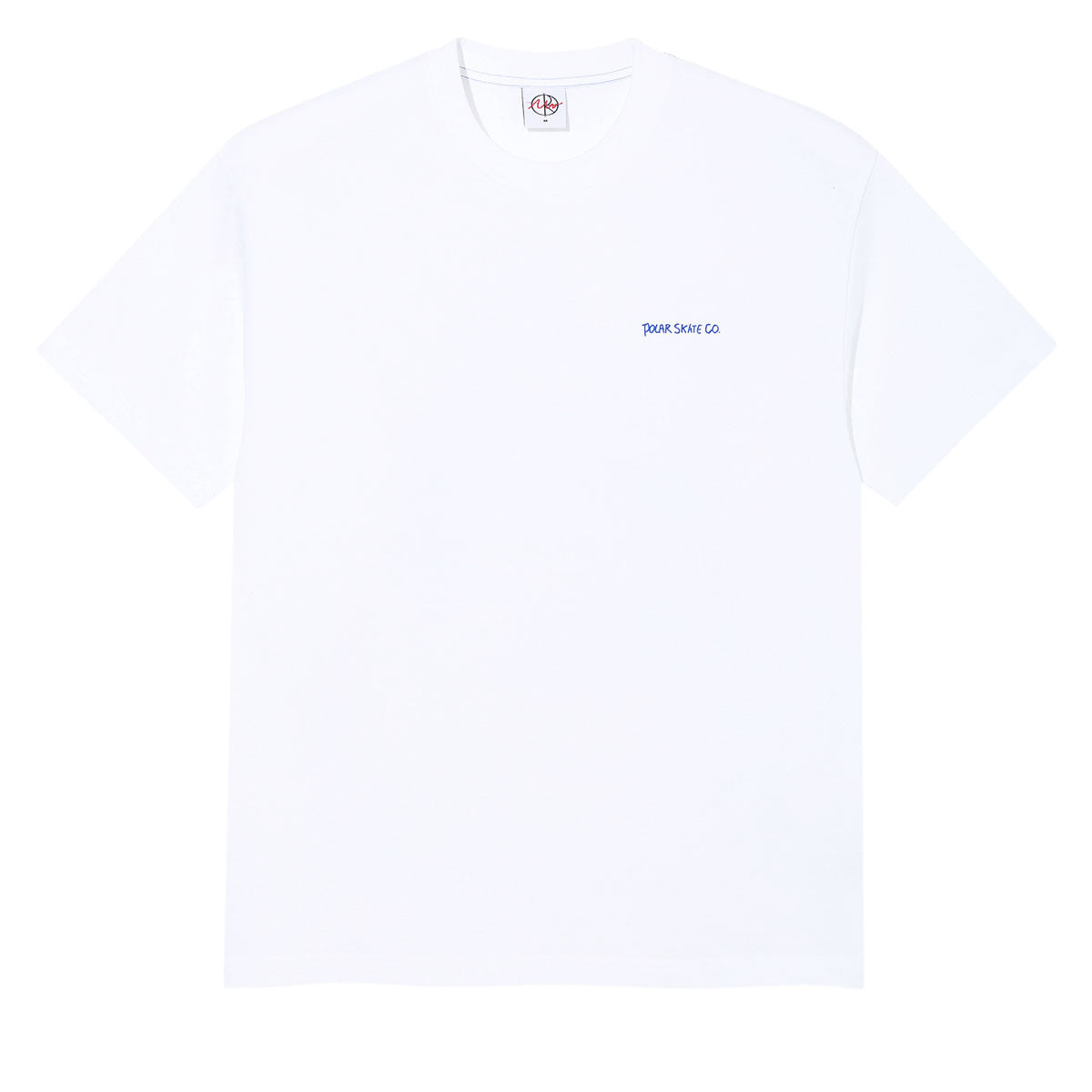 Polar Doodle Contrast T-Shirt - White/Ultramarine image 2
