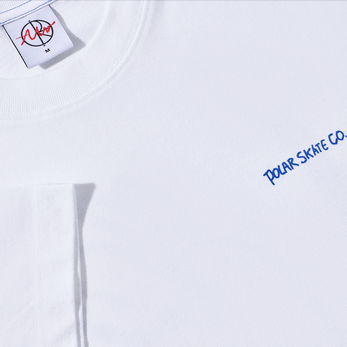 Polar Doodle Contrast T-Shirt - White/Ultramarine image 3