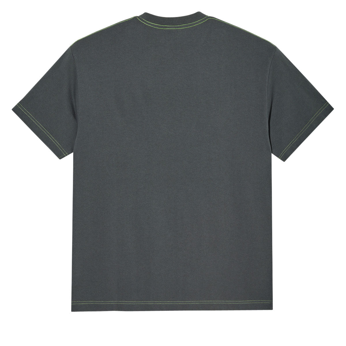 Polar Beach Walk Contrast T-Shirt - Graphite/Green image 3